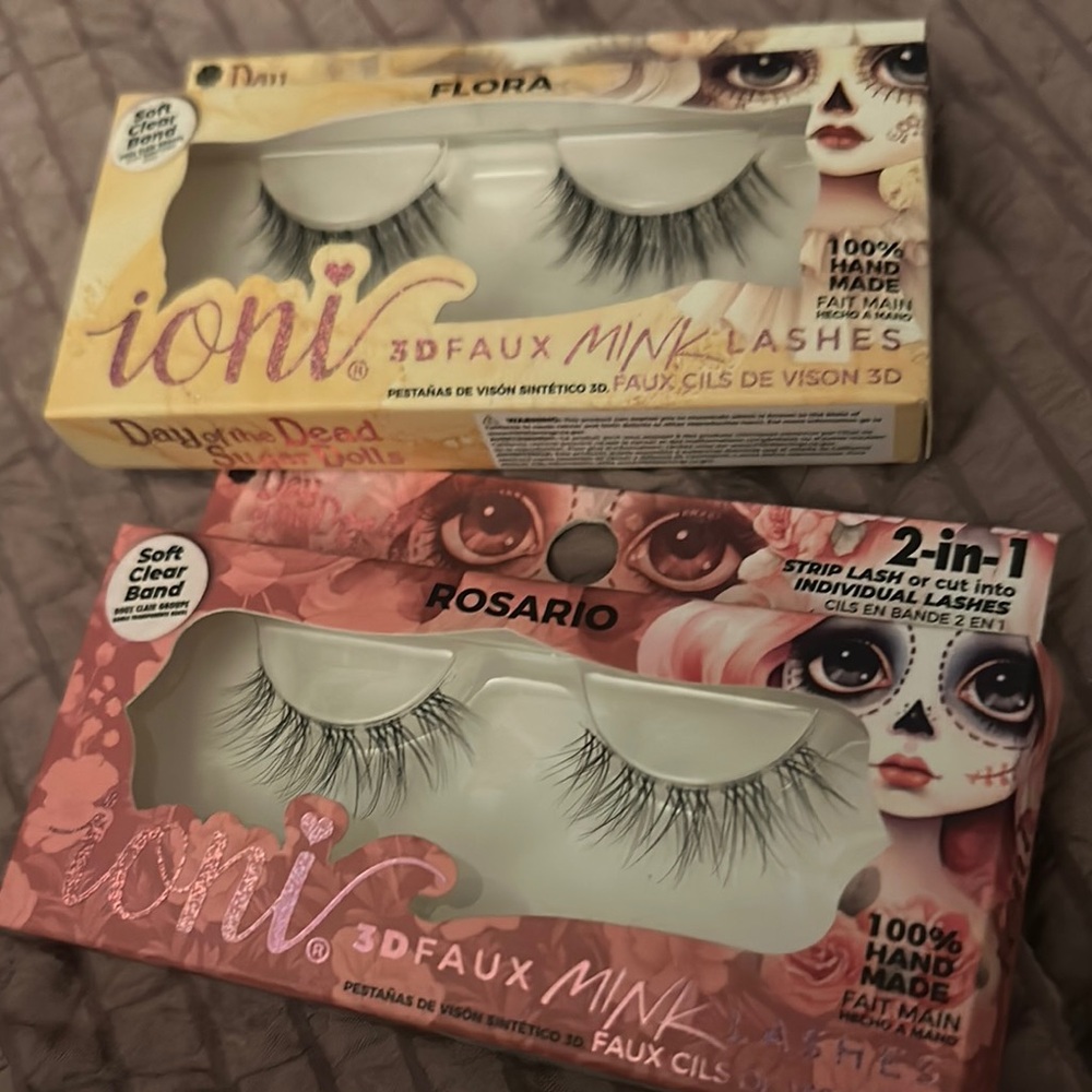 3D Faux Mink Lashes - Flora and Rosario